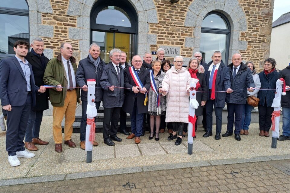 Inauguration mairie la chapelle J