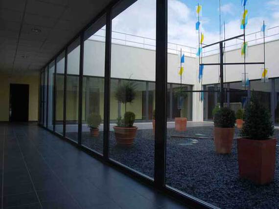 espace nove@ centre de formation ROMAGNY 50 patio