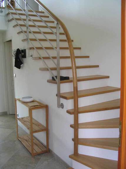 tricot - maison individuelle - lecousse - 35 - escalier