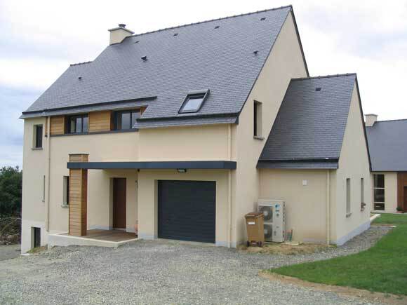 tricot - maison individuelle - lecousse - 35 - facade principale